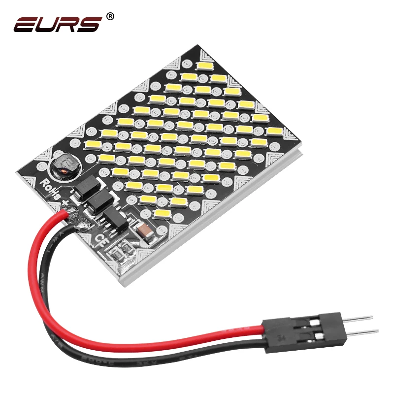 

3014 48SMD T10 W5W C5W 31мм 36мм 39мм 41мм Светодиодная лампа Festoon для авто, панельная, для чтения, потолочная, для салона автомобиля, белая, 12В 24В