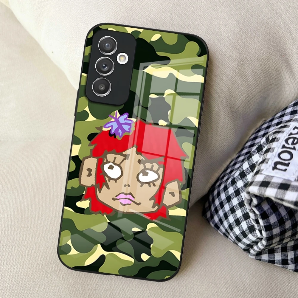 Чехол Enya для телефона Samsung S24 Ultra S23 S22 S20 Fe S21 Plus Galaxy A54 A34 A24 A53 Note 20 стеклянный чехол