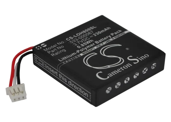 

CS 230 мАч/0.85Wh батарея для SYNERGY AHB472625PST