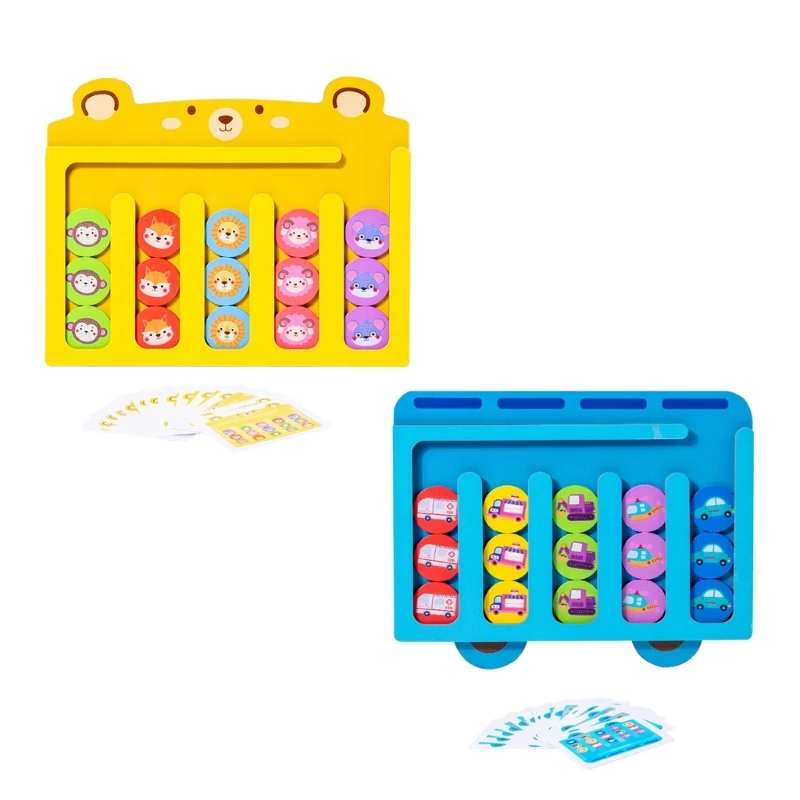 

Montessori Early Educational Toy for Toddlers Sturdy Wooden Construction