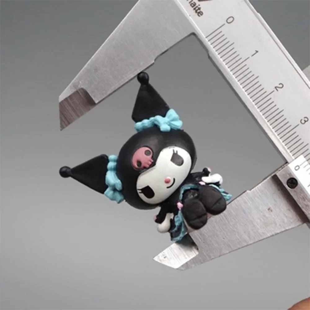 Игрушки My Melody Sanrio Kuromi Kawaii Аниме фигурки коллекционные декоративные аксессуары