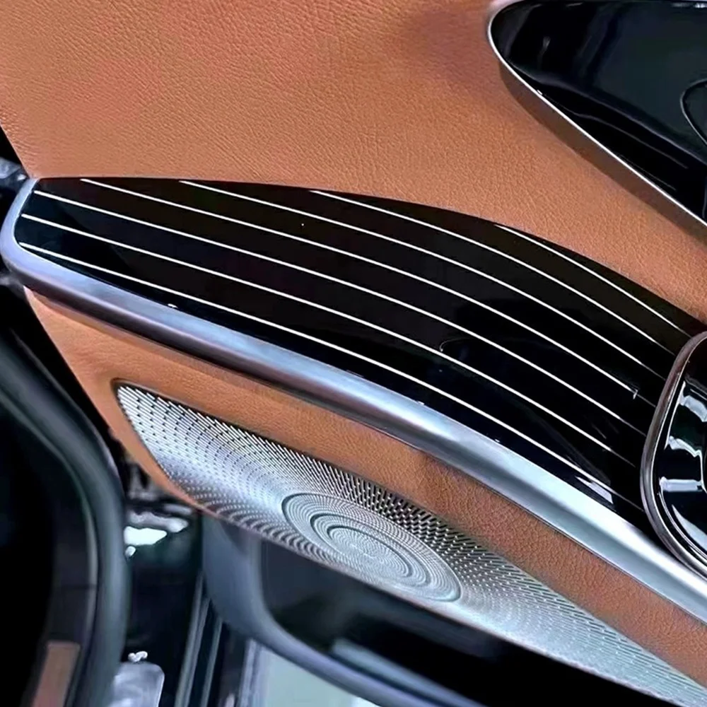 Черно-белая краска для пианино панели лаковая отделка Mercedes Benz S-Class W223 S400 S450 S480 S580