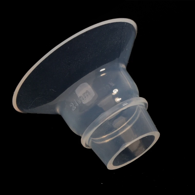 

N80C Breast Pump Flange Inserts Breast Feeding Pumps Shield Narrow Connector Silicone Flange Insert Breastpump Accessories