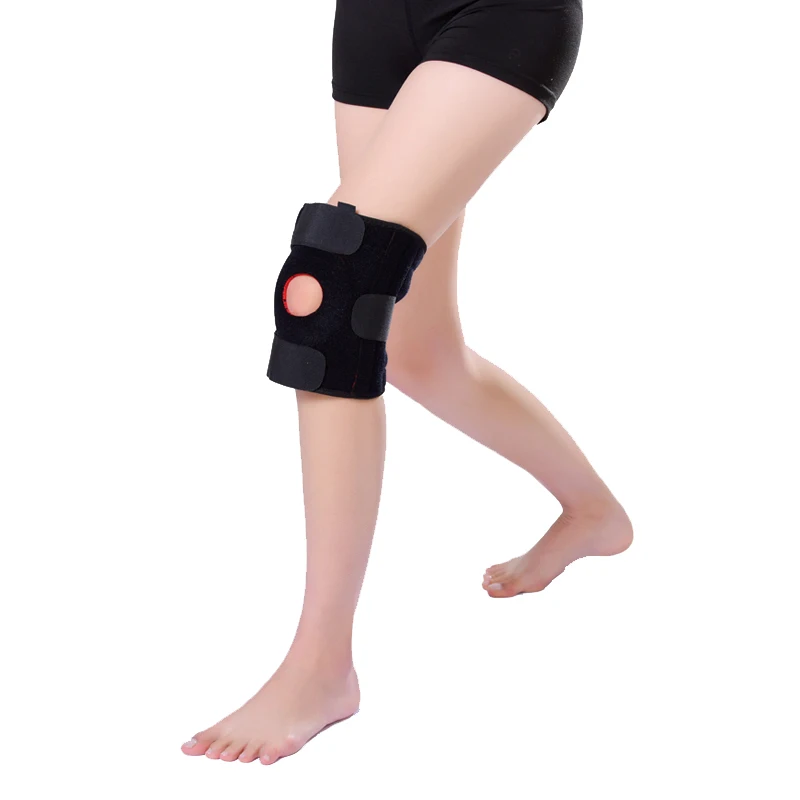 

Spring Knee Brace Adjustable Strap Leg Support Protect Patella Relieve Joint Pain Arthritis Injury Recovery Climb Weightlifting