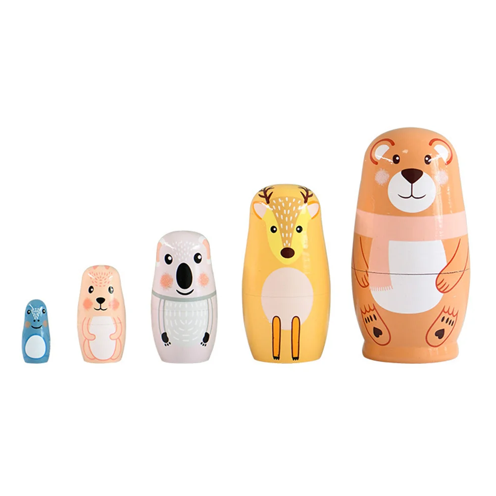 

1 Set Nesting Dolls Wooden Matryoshka Dolls Russian Dolls Toy Gifts Crafts Decor