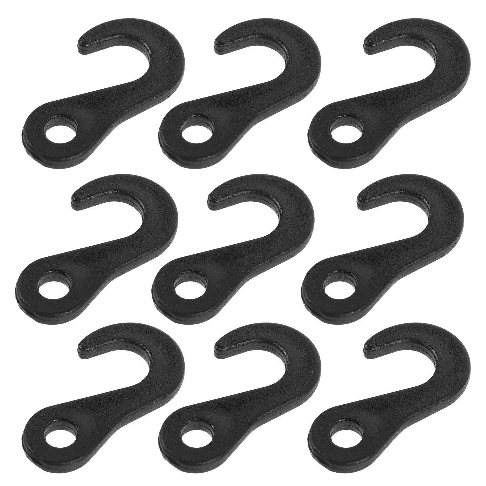 

50 Pcs Outdoor Hardhat Hook Headlight Lightweight Hooks Tent Construction Safety Tool Pp Work Plastic Hanging