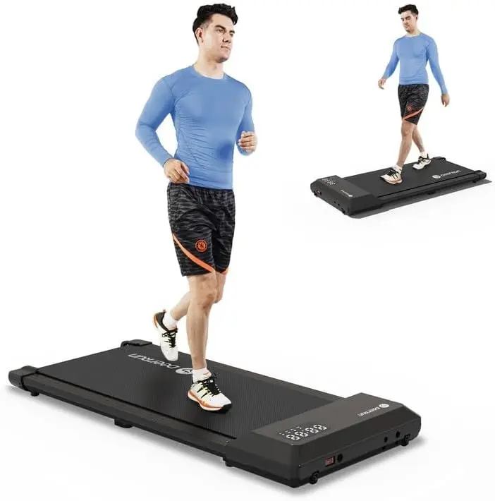 

Pad, Under Desk Treadmill, Walking Pad Treadmill Under Desk with Remote Control, Mini Treadmill for Home Office Under Desk, Walk