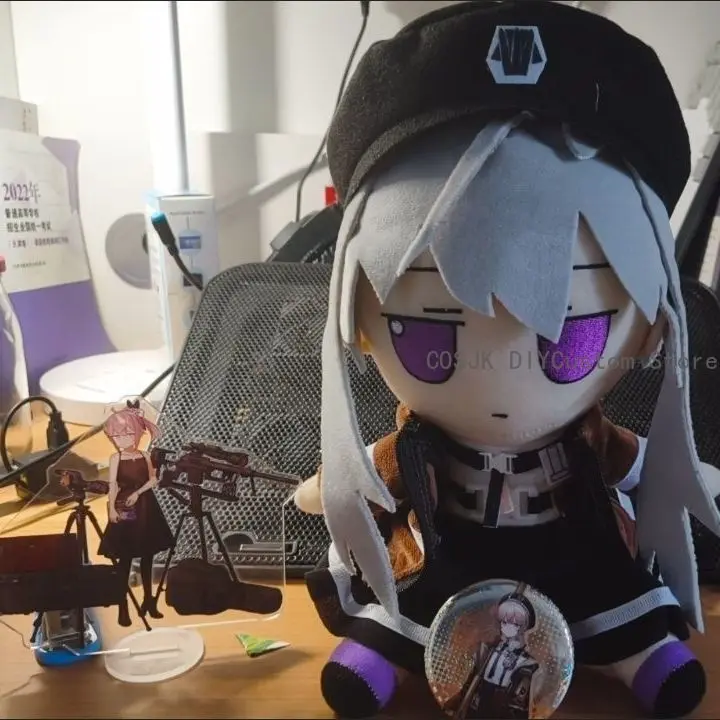Фото Милая плюшевая игрушка-подушка Cheyannee M200 Fumo из игры GIRLS' FRONTLINE 2:EXILIUM, с одеждой и нарядами, в подарочной упаковке №3