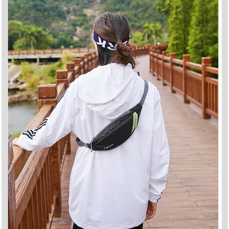 Running Bag Women Fanny Pack Multifunction Fanny Pack Cell Phone Belt Bag Shoulder Cross Bag Wallet For Men Chest Pack Waist Hip
