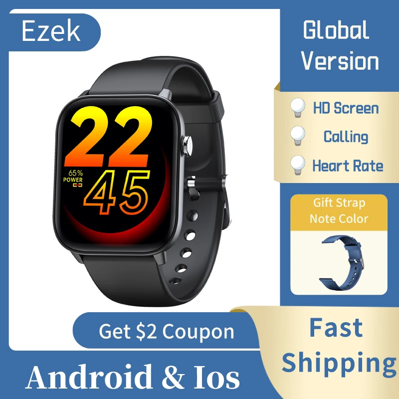 

2023 Smart Watch 1.83 Inch Screen Smartwatch Bluetooth Call watch Ip67 Wireless Charging Men Women Fitness Bracelet For Apple