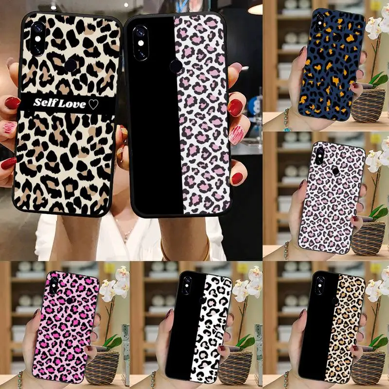 

Leopard pattern luxurious sexy Phone Case For Xiaomi Mi 11 Redmi Note 7 8 9 pro 8T 9T 9S 9A 10 Lite pro