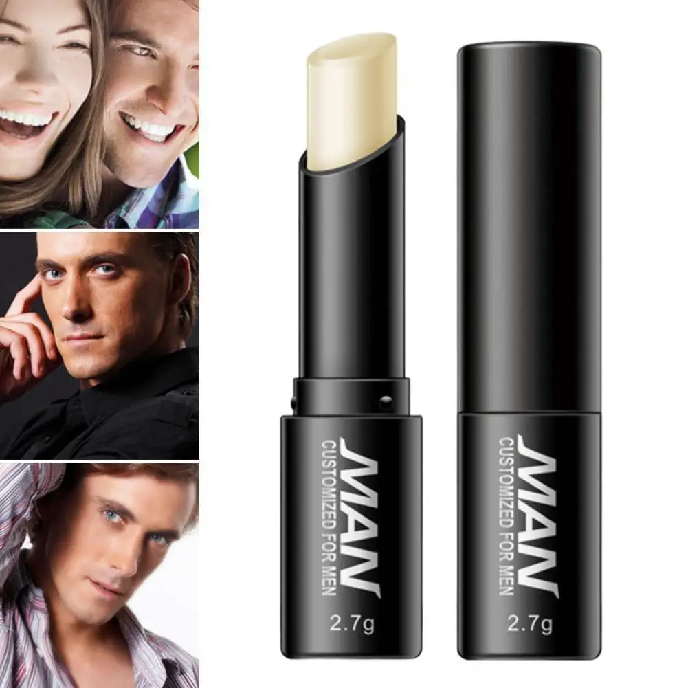 

Natural Lip Balm for Men Moisturizing Hydration Lighten Lip Lines Anti-dry Lip Balm Matte For Lips Stick Honey Increase Lip Care