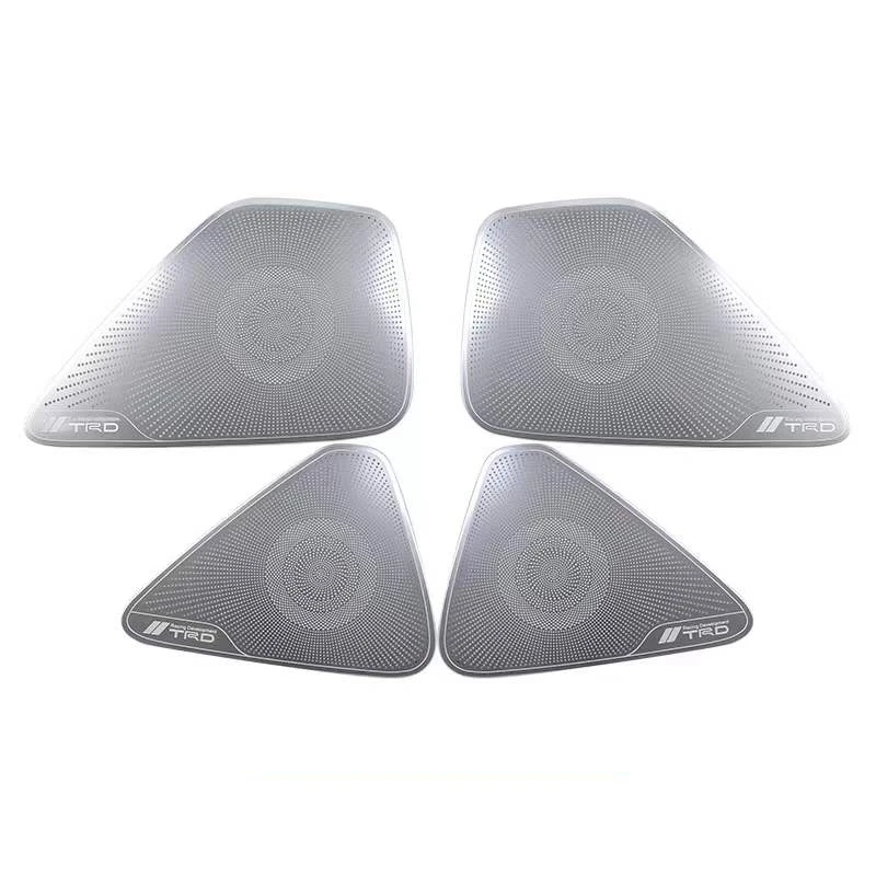 

Декоративная панель для 2019 2021 Тойота Королла E210, 2022, нержавеющая сталь, для внутренней отделки дверей, стереодинамиков