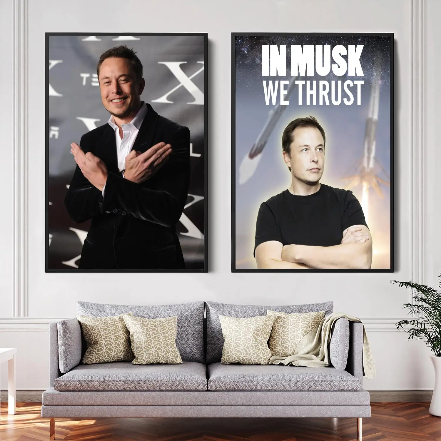 Арбуз мускусный предприниматель декоративные холст постеры комната бар Кафе