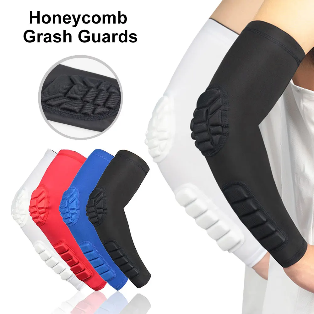 

Outdoor Arm Sleeves Basketball Football Badminton Protective Gear Sports Elbow Joint Anti-Collision Compression Arm Guard Sleeve