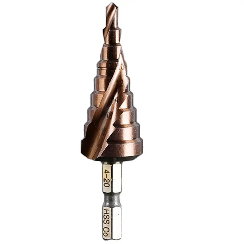 

Ступенчатое сверло NIUXIANG 4-32 мм HSS M35 5% кобальта