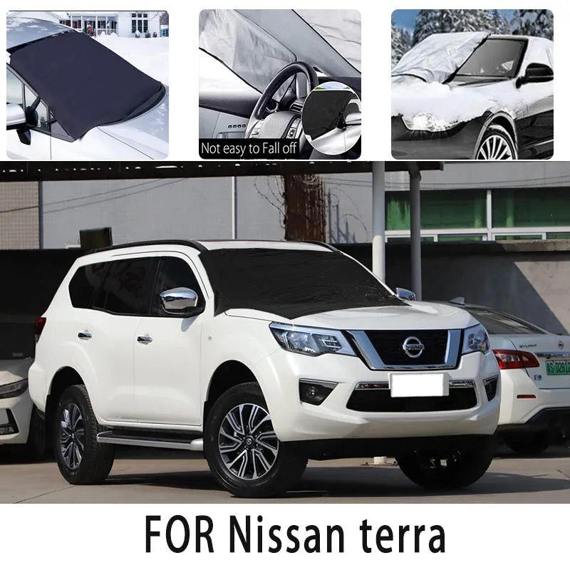

Защитный чехол Carsnow для Nissan terra, солнцезащитный козырек с теплоизоляцией, защита от ветра, мороза, автомобильные аксессуары