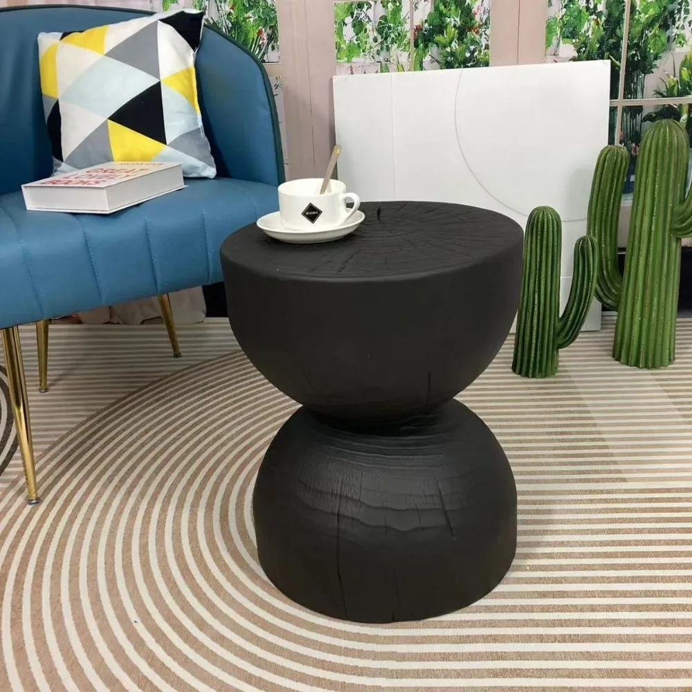 Кофейный столик в европейском стиле с имитацией массива древесины на древесном