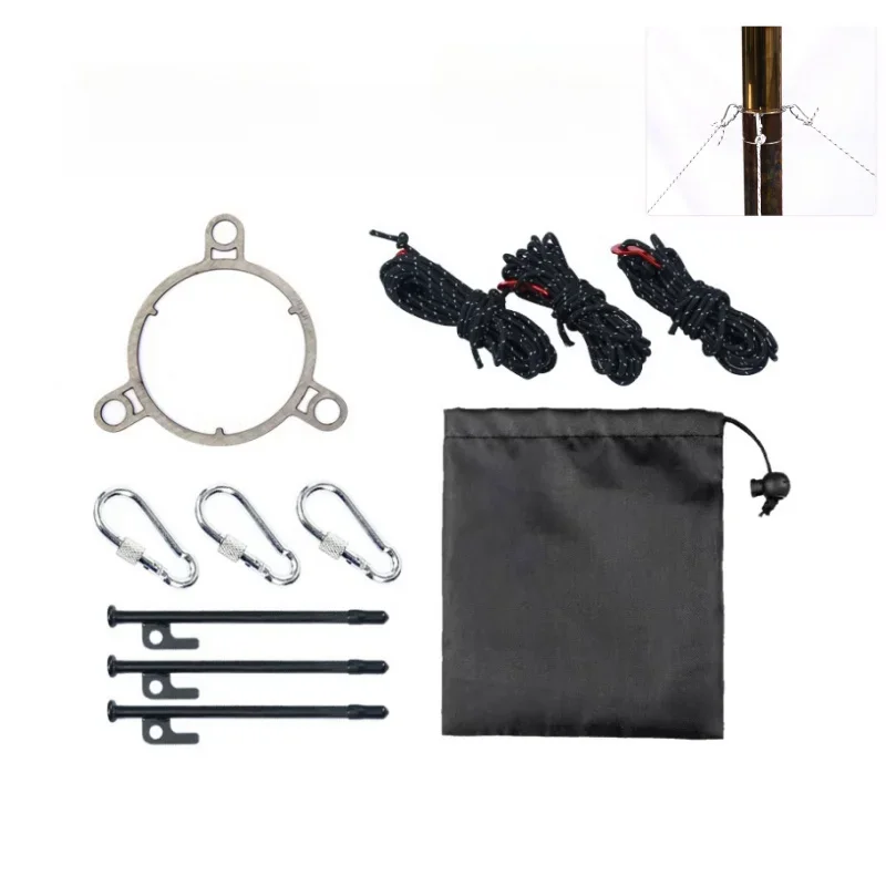 Уличная дровяная печь аксессуары для дымохода крепежное кольцо из нержавеющей