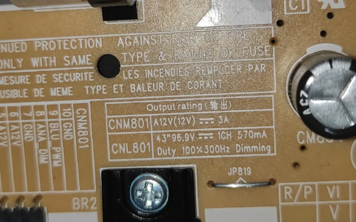Фото Основная плата BN9643026l power 3IN1_KANT_SU2E_TPV_43 для LED-телевизоров, аксессуары, в рабочем состоянии. №3