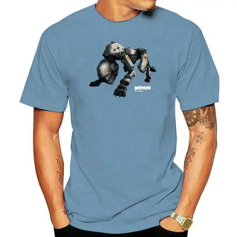 Футболка WOLFENSTEIN Новый заказ S M L XL PANZERHUND NEU+OVP