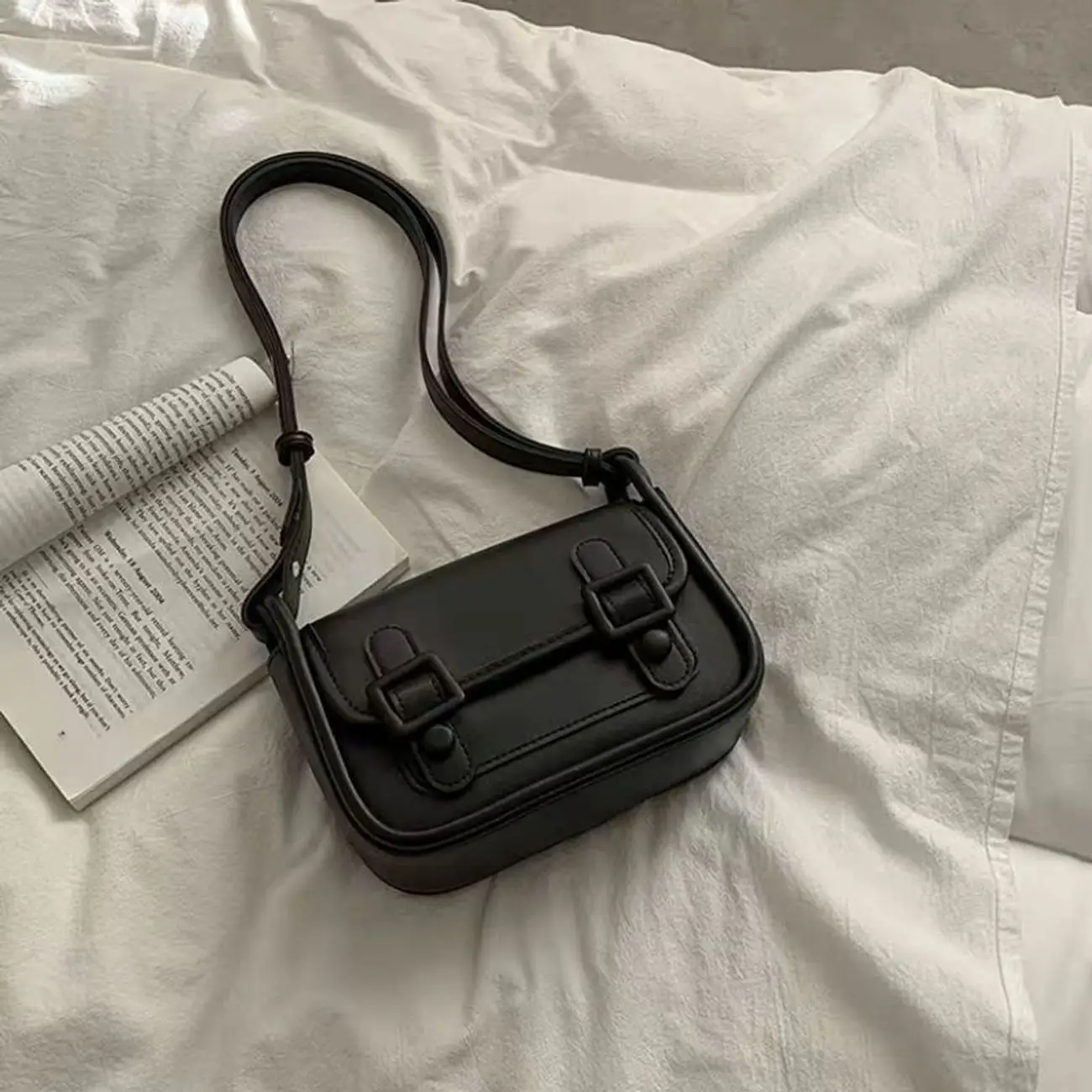 Белая Квадратная сумка JIAERDI в стиле преппи для женщин кожаный мессенджер форме