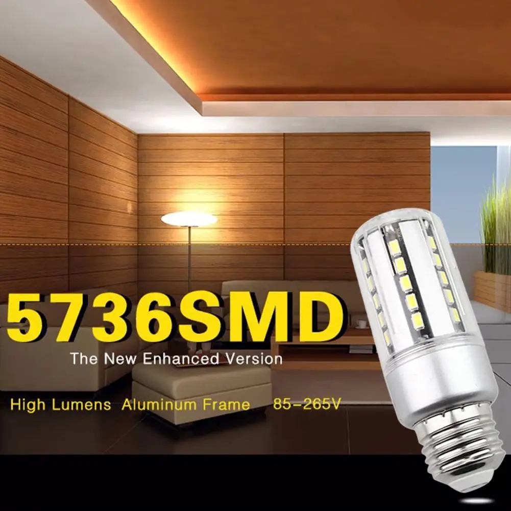 

Energy Save Chandelier LED Corn Lamp E27 5 7 9 12W Safety Stability Reliability Long Service Life Home Office Bulb Lights Decor