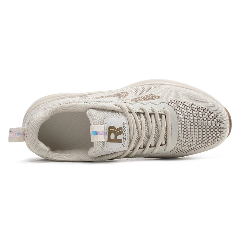 Engtoy Women Sneakers Spring Autumn Casual Sport Shoes Outdoor Mujer Platform Shoes Breathable Fly Weaving Feminino Footwear