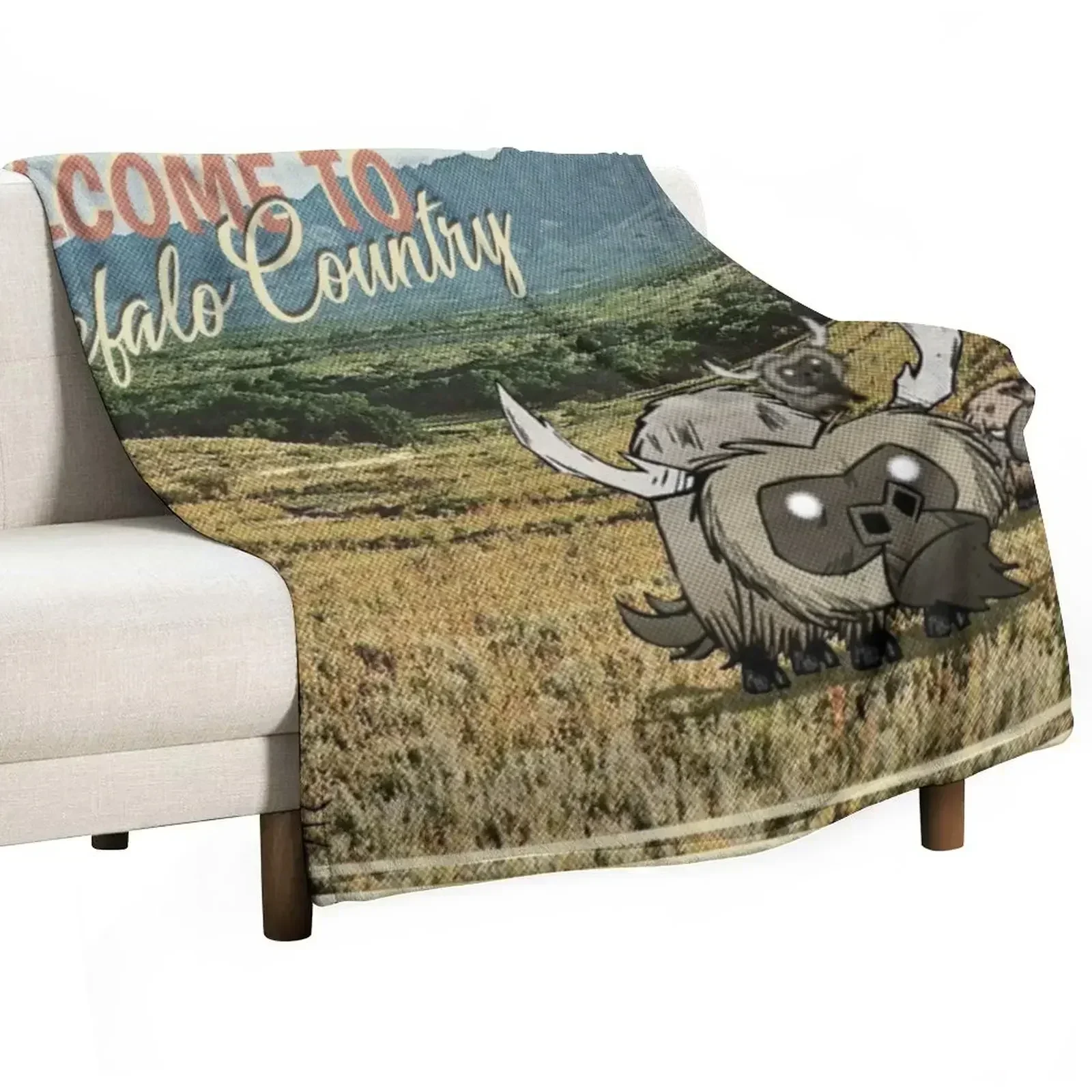 Фото Beefalo Country - Плед 