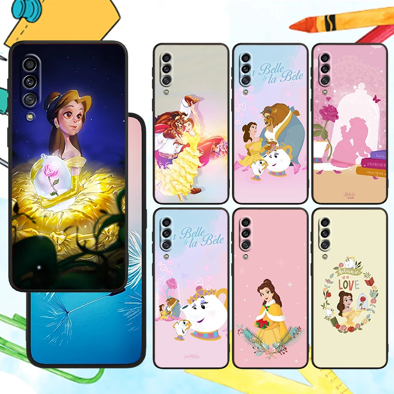 

Beauty And The beast Love For Samsung Galaxy A90 A80 A70 S A60 A50S A30 S A40 S A2 A20E A20 S A10S A10 E Black TPU Phone Case