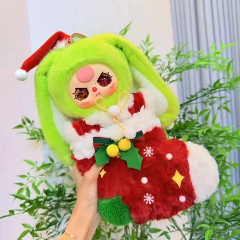 Новая натуральная детская кукла Three Merry Christmas Lift Sub Kawaii игрушка фигурка украшение