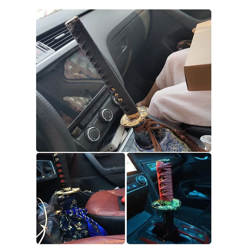 Универсальный JDM Katana Samurai меч рычаг переключения передач с адаптерами ручка 200 мм |