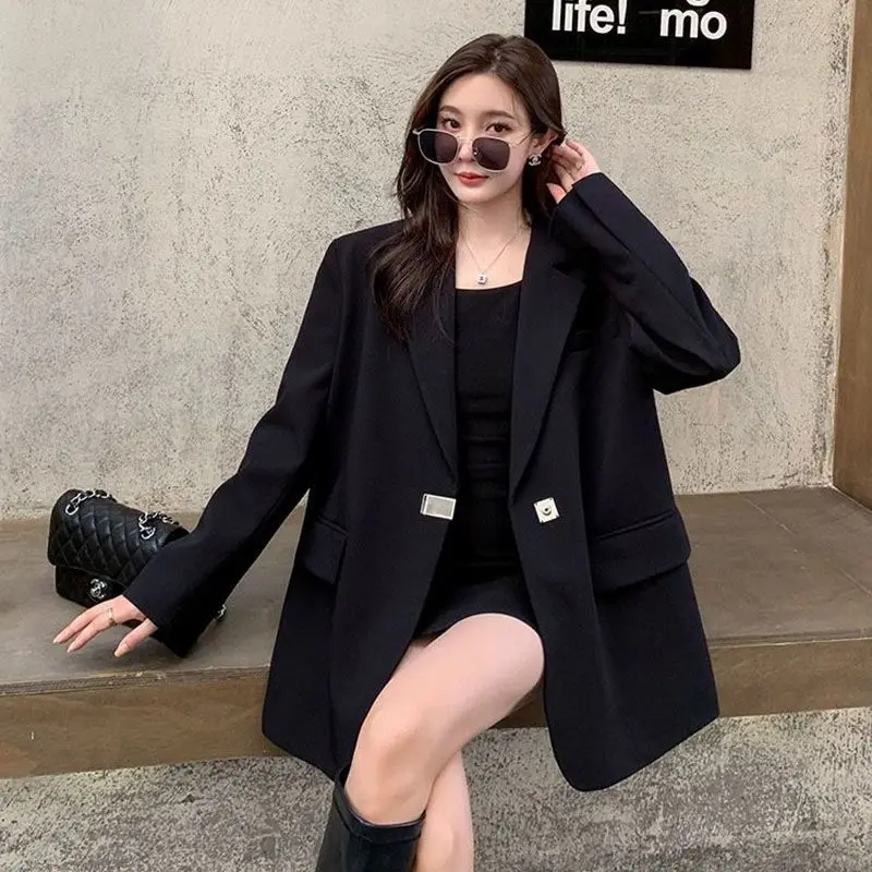 Роскошный брендовый Черный Серый Блейзер женская одежда дизайнерские куртки