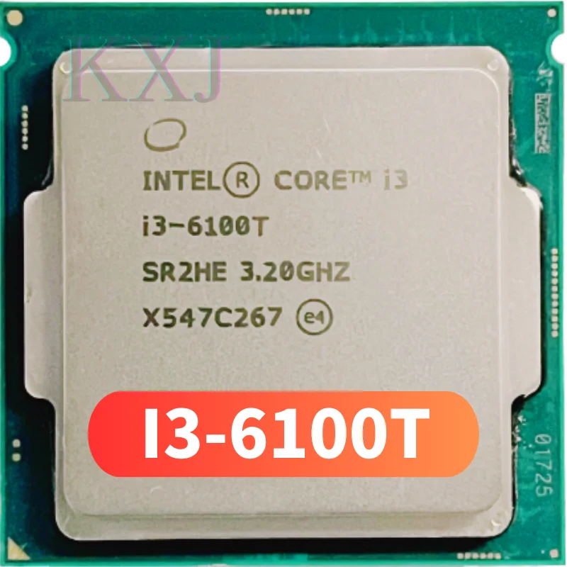 

Оригинальный процессор intel i3-6100t, Процессор i3 6100T, 3,2 ГБ, 35 Вт, FCLGA1151, бесплатная доставка