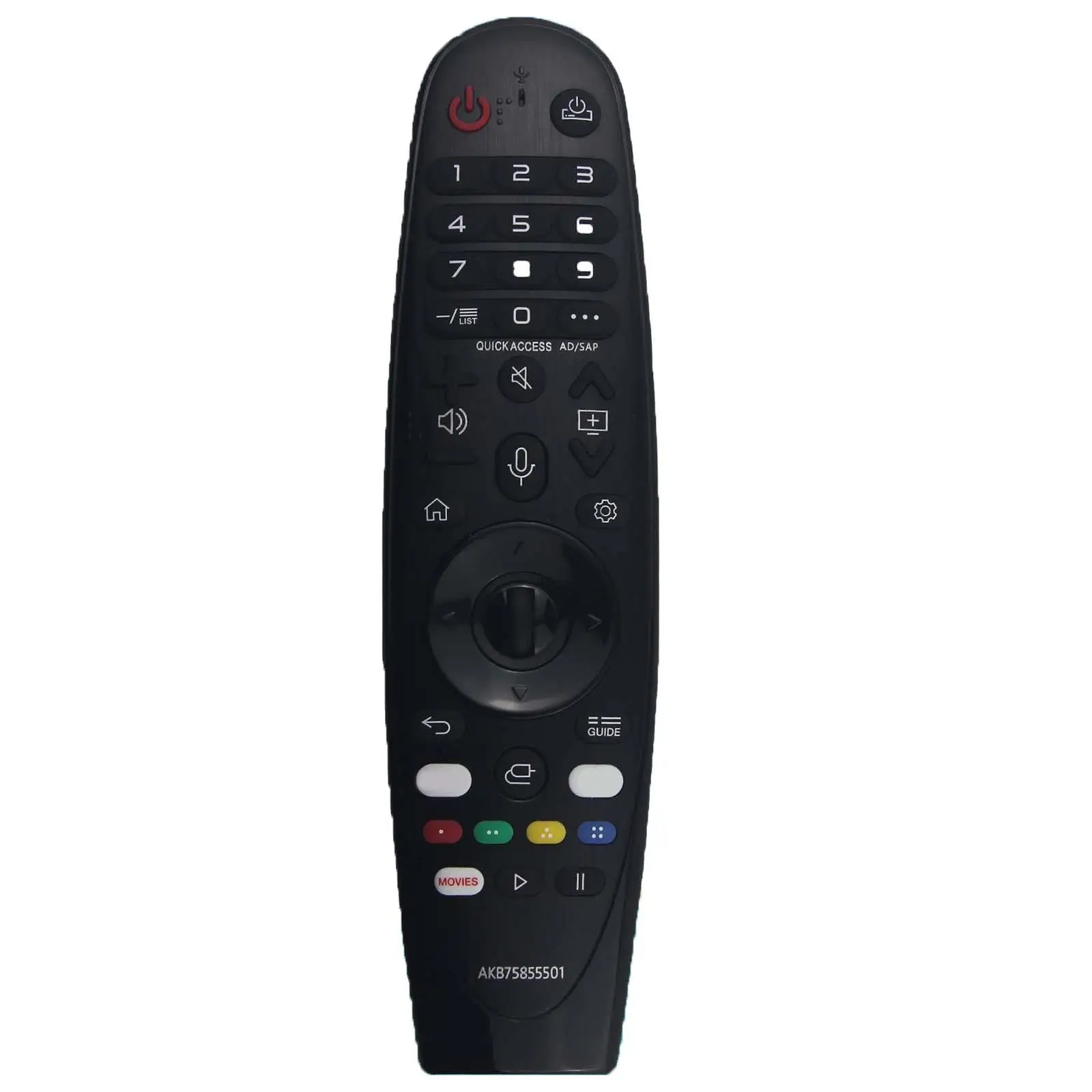 

New MR20GA No Magic Voice TV Remote Control For LG TV AM-MR20GA AKB75855501 Remote Control Replacement Need to Install Batteries