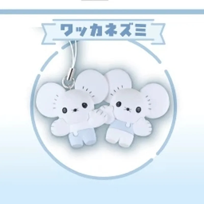 Фото Новинка в наличии: Брелок-ремешок Pkm White Series с персонажами Alolan Vulpix, Tandemaus, Hisuian Zorua, Absol, Flabebe – подвеска для сумки №5