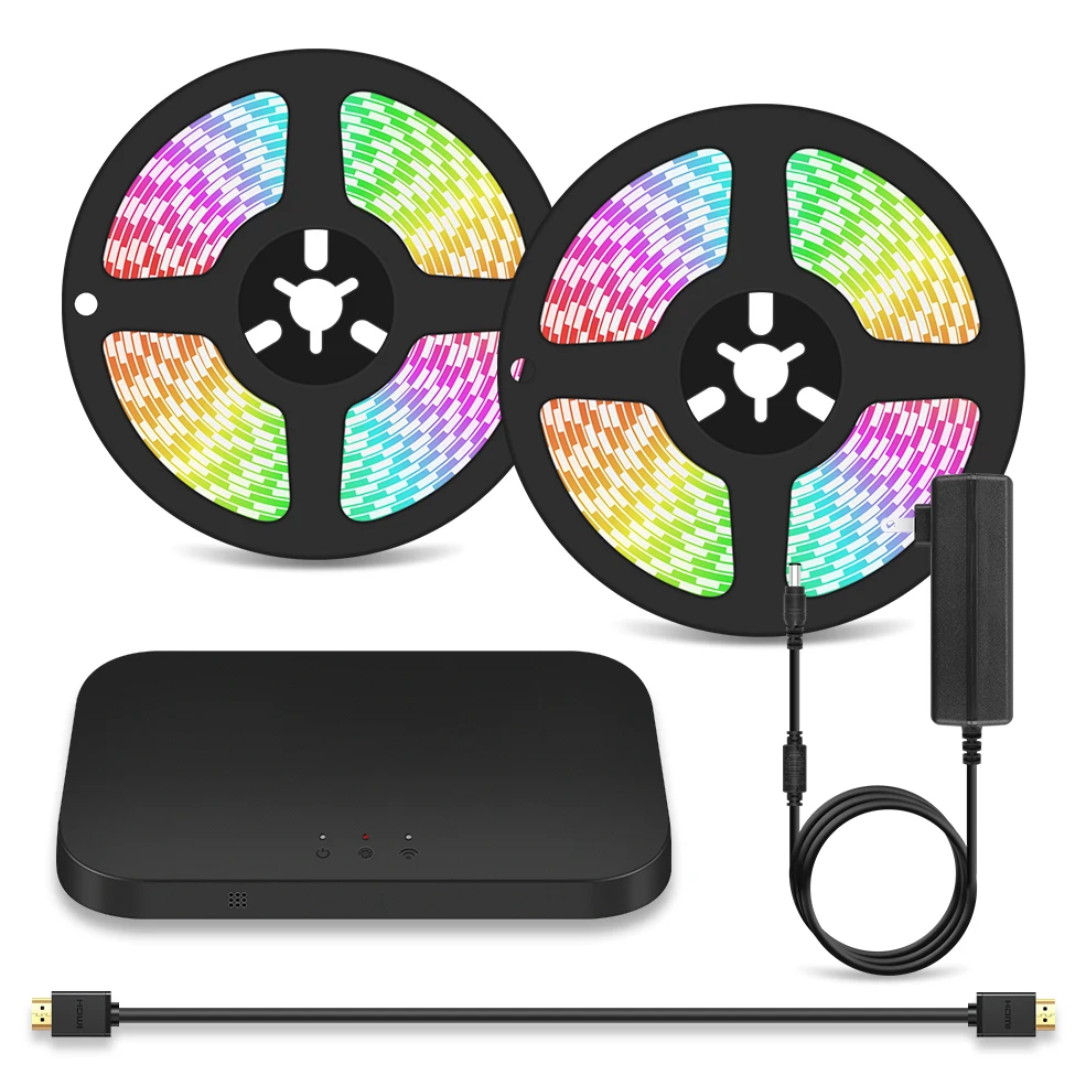 

Drop Ship Smart Ambient TV/PC LED Light Kit With Sync Box 2.0