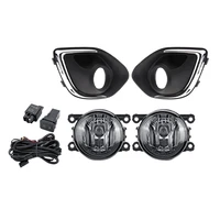 fog lights headlight for mitsubishi asx rvr outlander sport 2013 2015 foglight grilles harness switch kit
