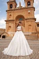 elegant boho wedding dress a line sweetheart sleeveless appliques tea length bridal gown for women custom made vestidos de noiva