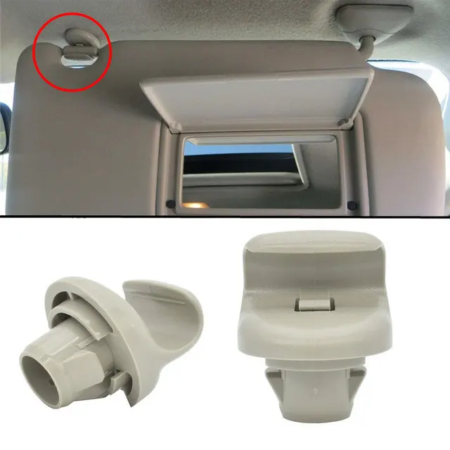 

2 шт. зажимы для солнцезащитного козырька спереди слева и справа для Nissan 350Z Infiniti FX35 FX45 G35 Juke