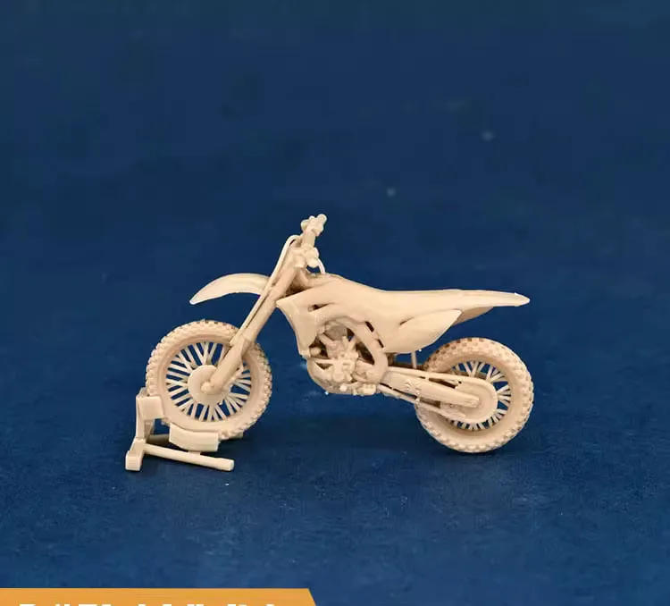 

1/64 Смола RC8 NineT мотоцикл гоночный локомотив Неокрашенная белая модель рамки