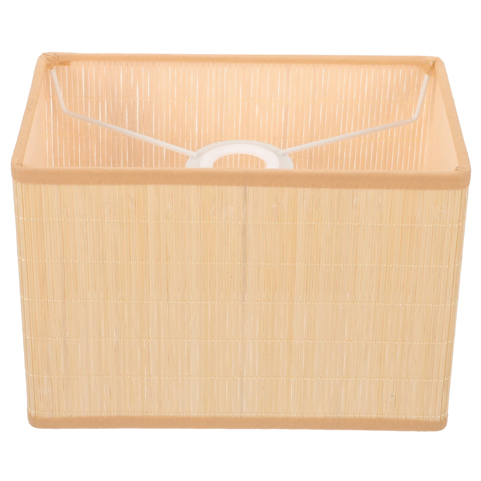 

Bamboo Lampshade Woven Table Floor Cover For Pendant Light Hanging Rustic Style