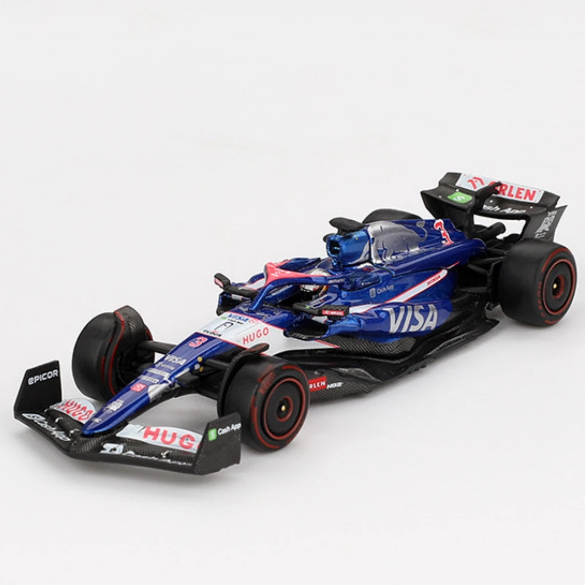 Фото MINIGT TSM 1006 1:64 Компактный RB VCARB 3 #   Модель автомобиля F1 из литого металла для подарков №2