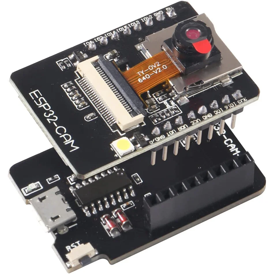

ESP32-CAM WiFi + Bluetooth Module Development Board with OV2640 Camera Modulew for Arduino Raspberry Pi
