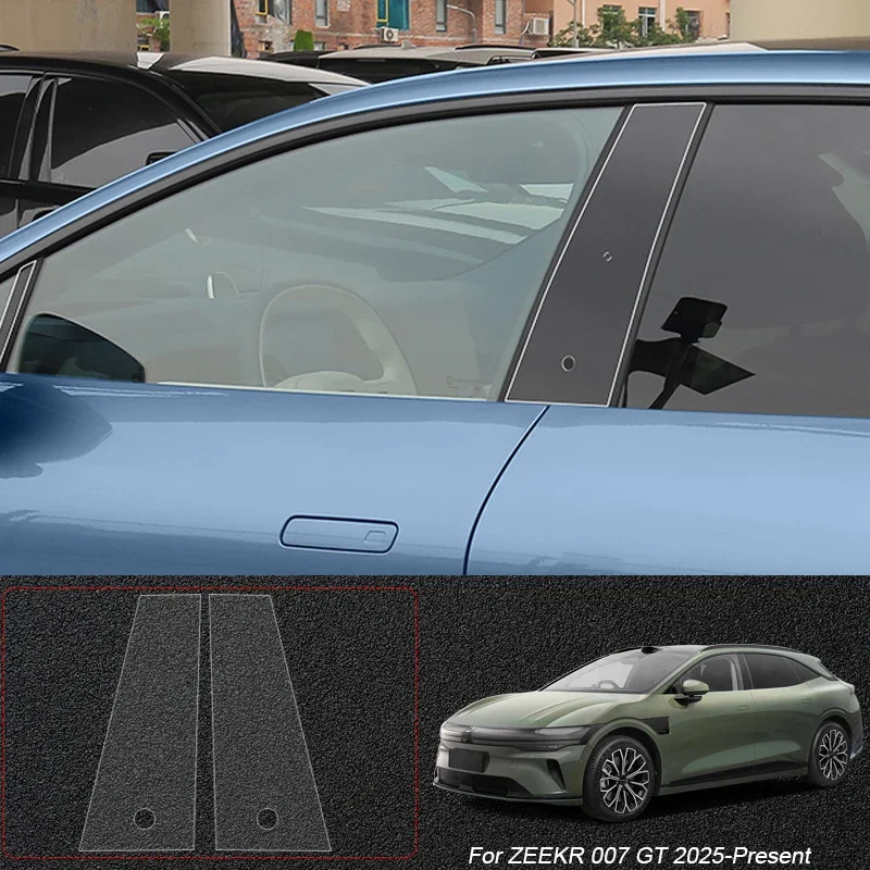 Для ZEEKR X 007 GT 7X 009 9X 001 2021-2026 B стойки ТПУ автомобильная защитная пленка авто наклейка на окно и кузовную краску аксессуары (art.: 3920d2d9a461e) - 3920d2d9a461e