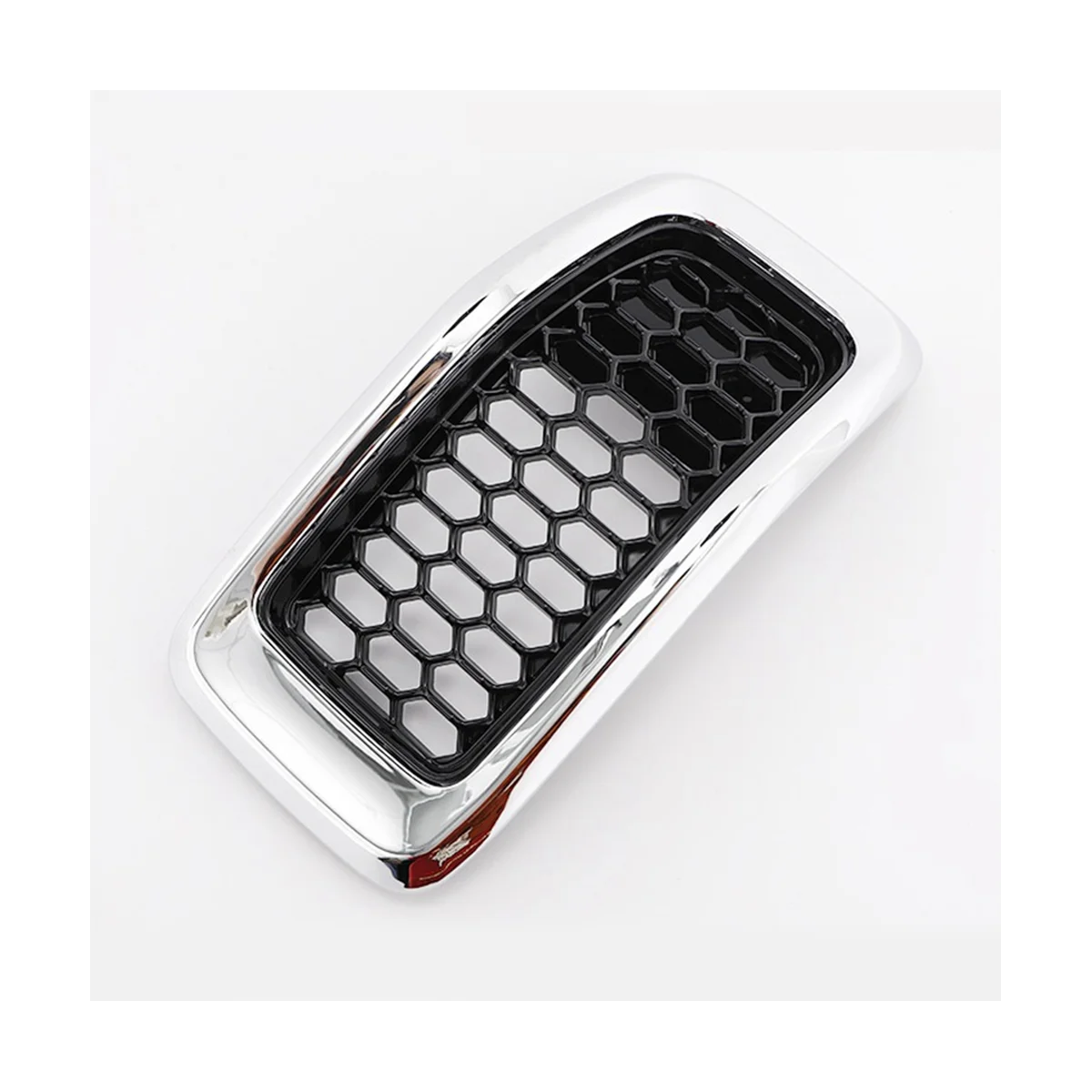 7 шт. сетка для центрального гриля переднего бампера Jeep Cherokee 14-18 (Серебристая)