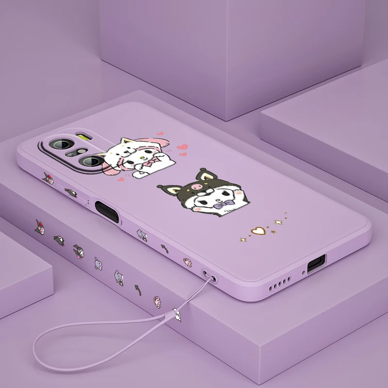 Мультяшная девушка Sanrio любовь для Xiaomi Redmi K50 Gaming 10X 9 9A 9T 9AT 8 8A 7 6A 5A 4X Pro 4G