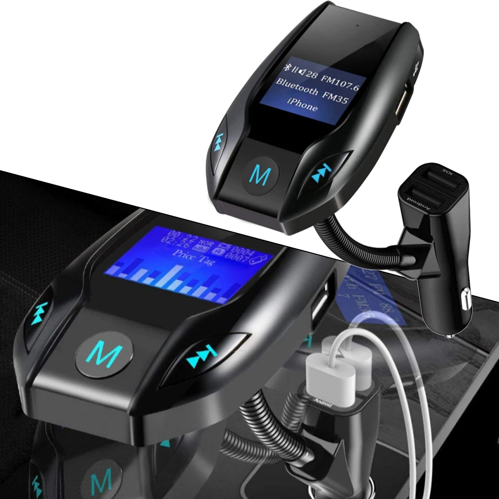 

FM-трансмиттер FM35 автомобильный с Bluetooth и 2 USB-портами