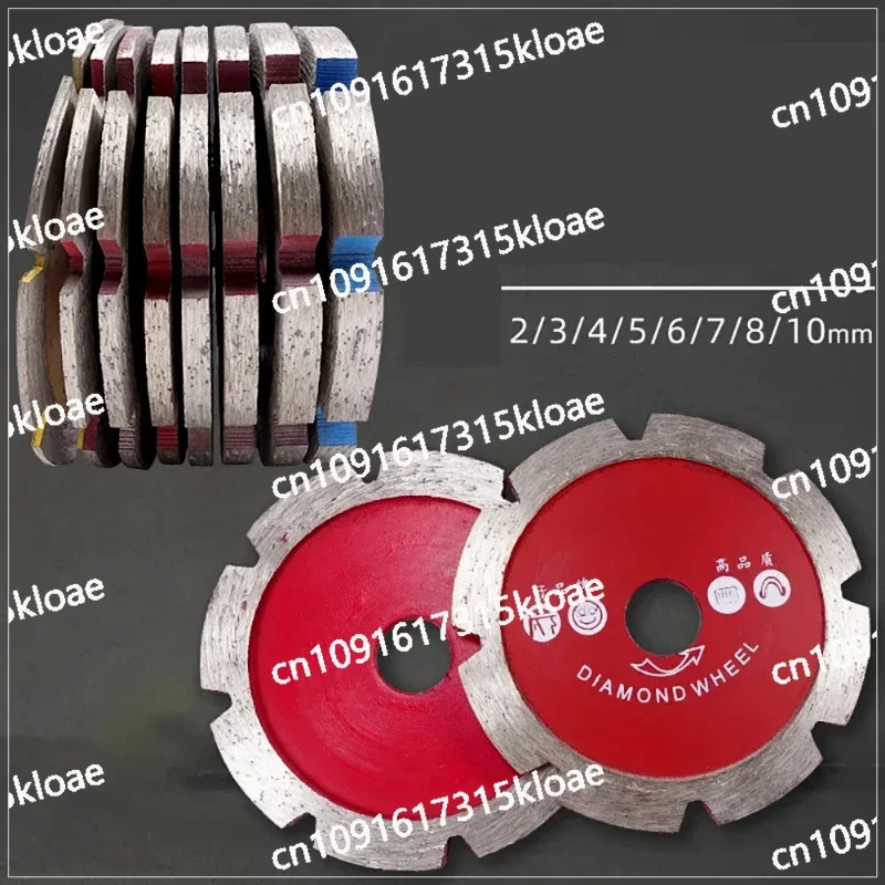 Камень бетон гранит WaII пазовая резка толщина 3/4/6/10 мм точечное лезвие 125 5-дюймовое