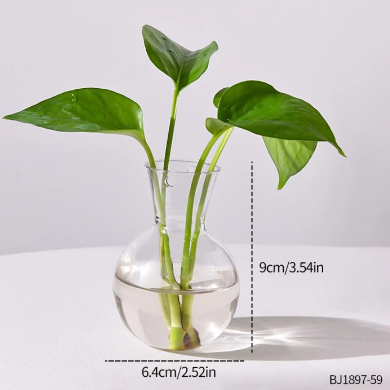 Изысканная гидропонная ваза для цветов 1/2/3/6, пробирки для выращивания, элегантный подарок, растение, деревянная основа, аквариум, украшение для дома